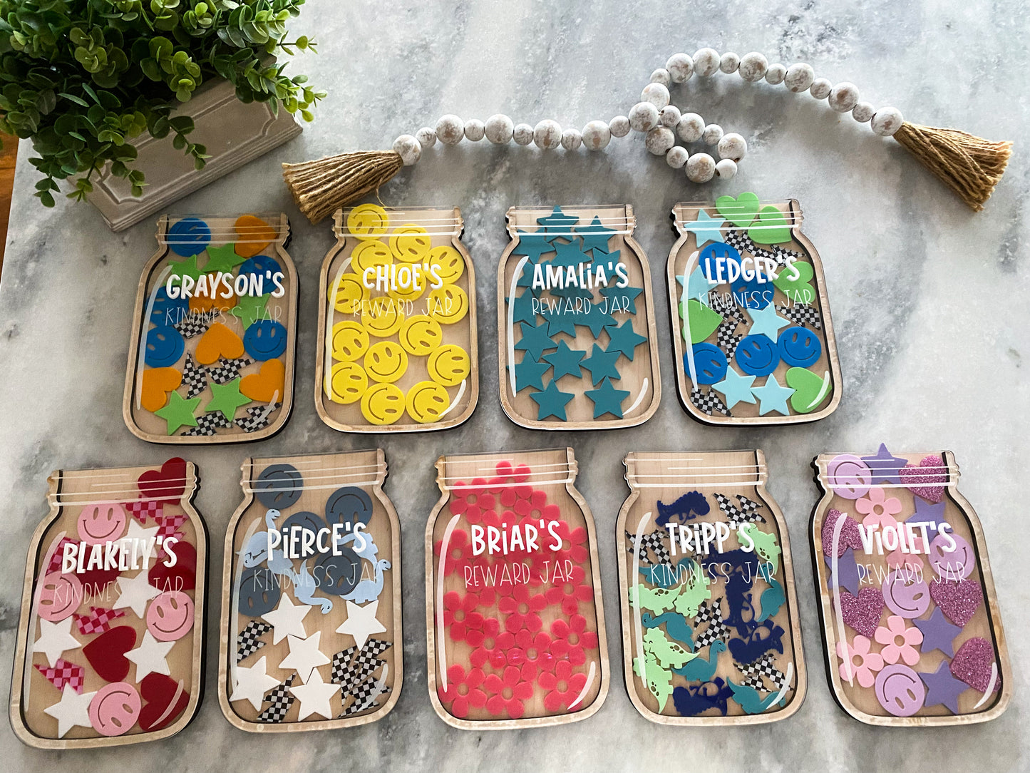 Kindness Reward Jar Set