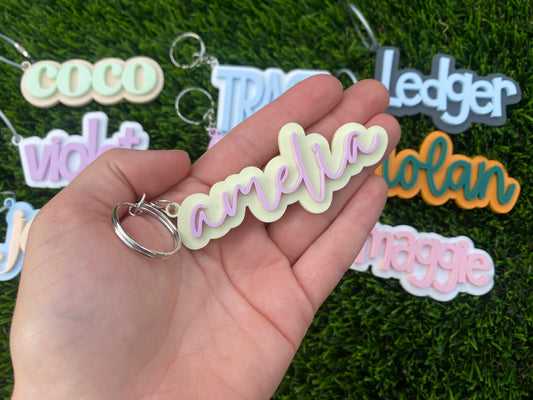 Personalized Acrylic Name Tag