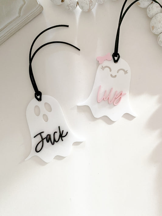 Halloween Ghost Tag