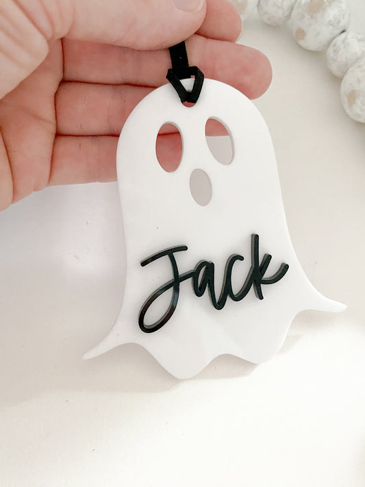 Halloween Ghost Tag