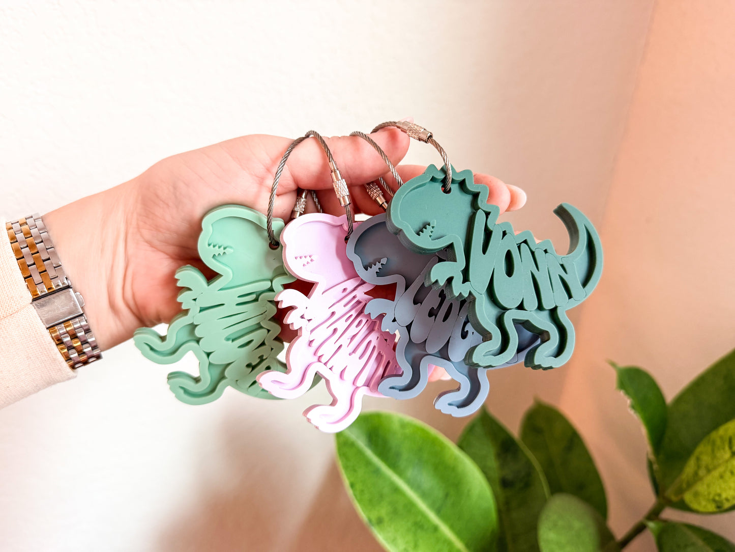 Dinosaur Keychain