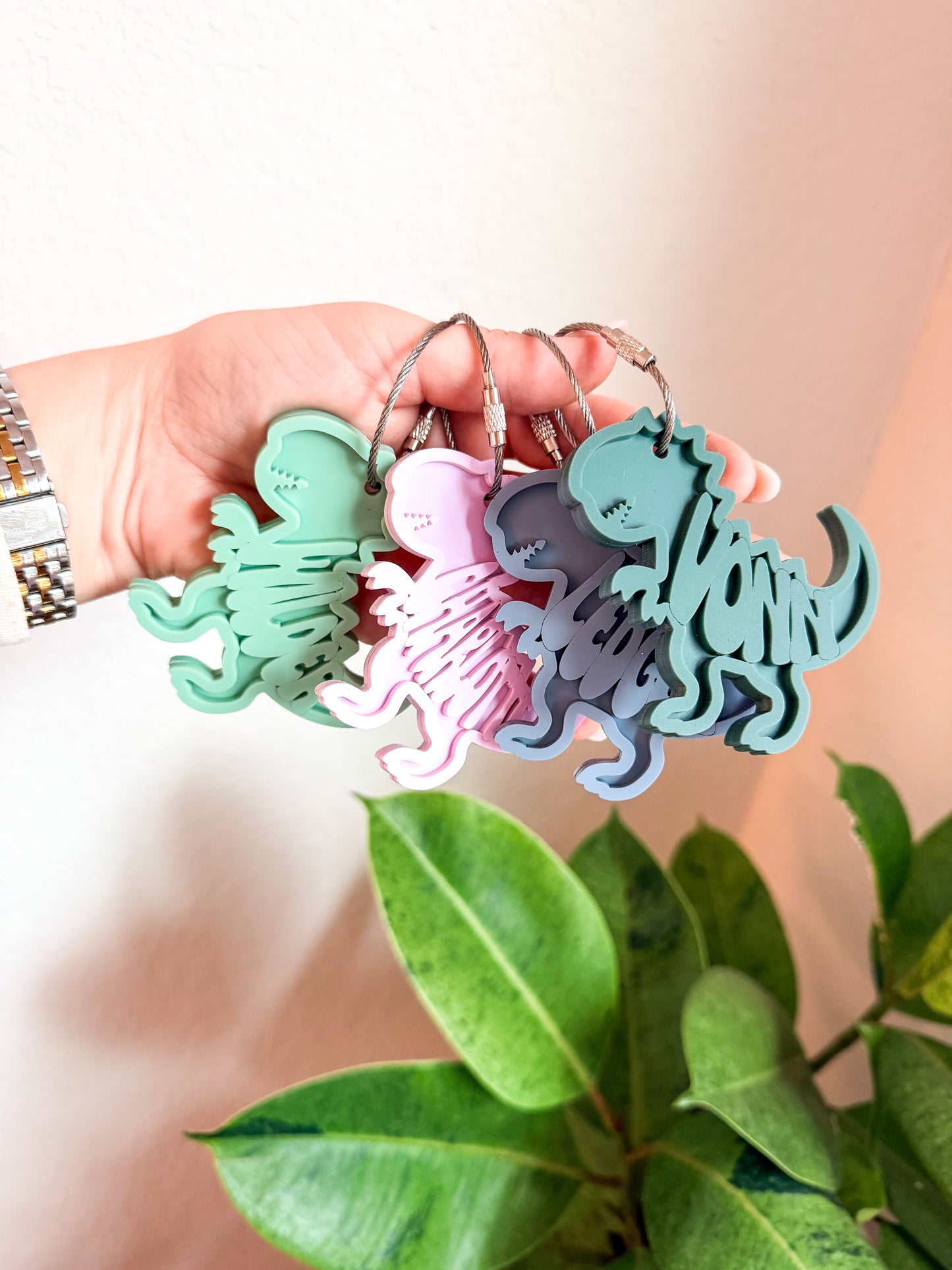 Dinosaur Keychain