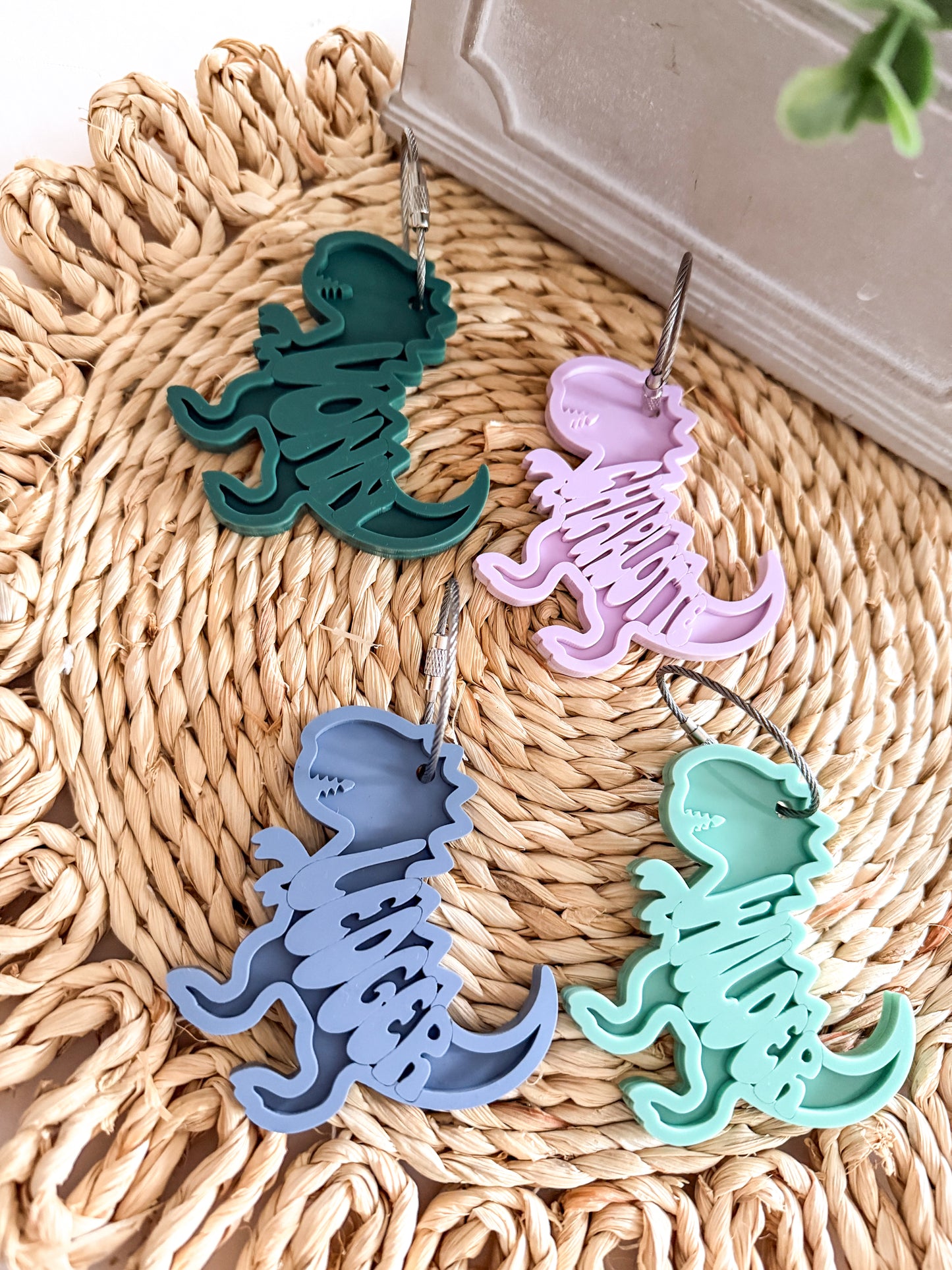 Dinosaur Keychain