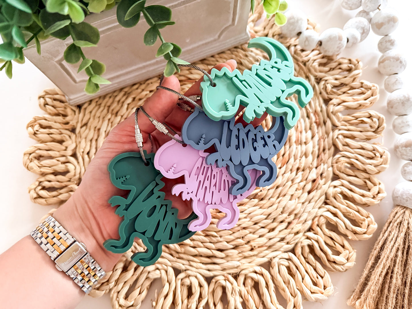 Dinosaur Keychain