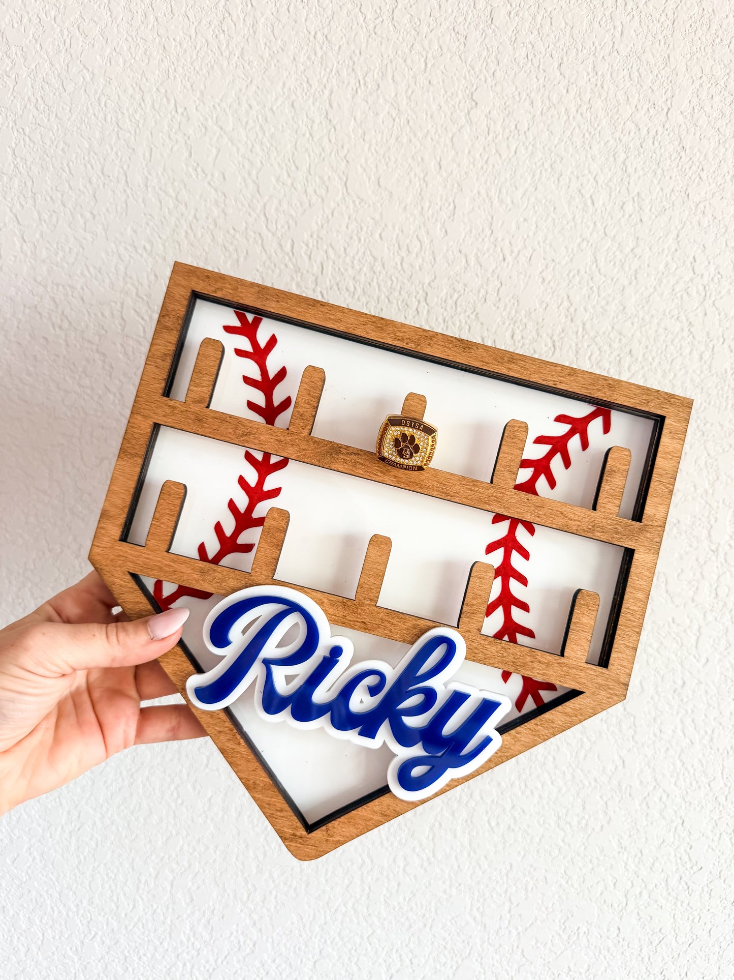 Custom Baseball Ring Holder
