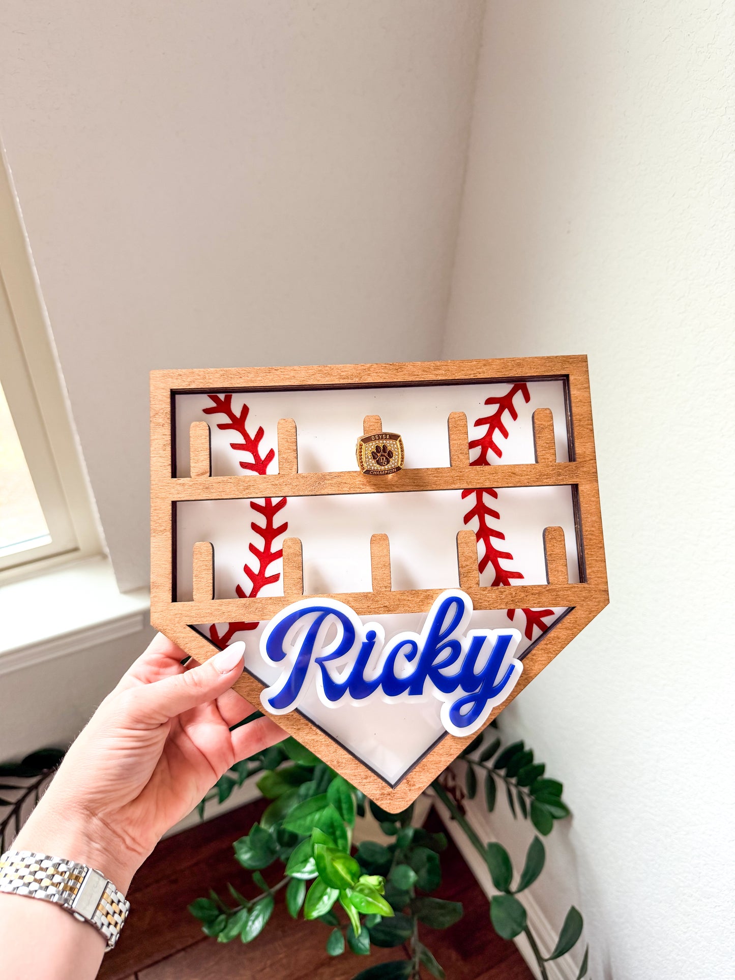 Custom Baseball Ring Holder