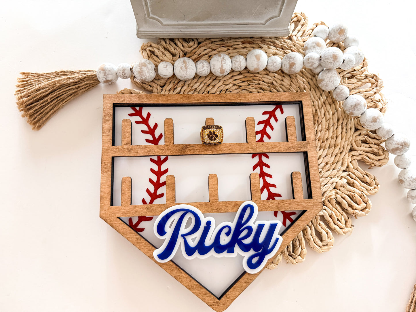 Custom Baseball Ring Holder