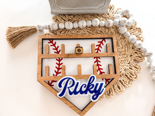 Custom Baseball Ring Holder
