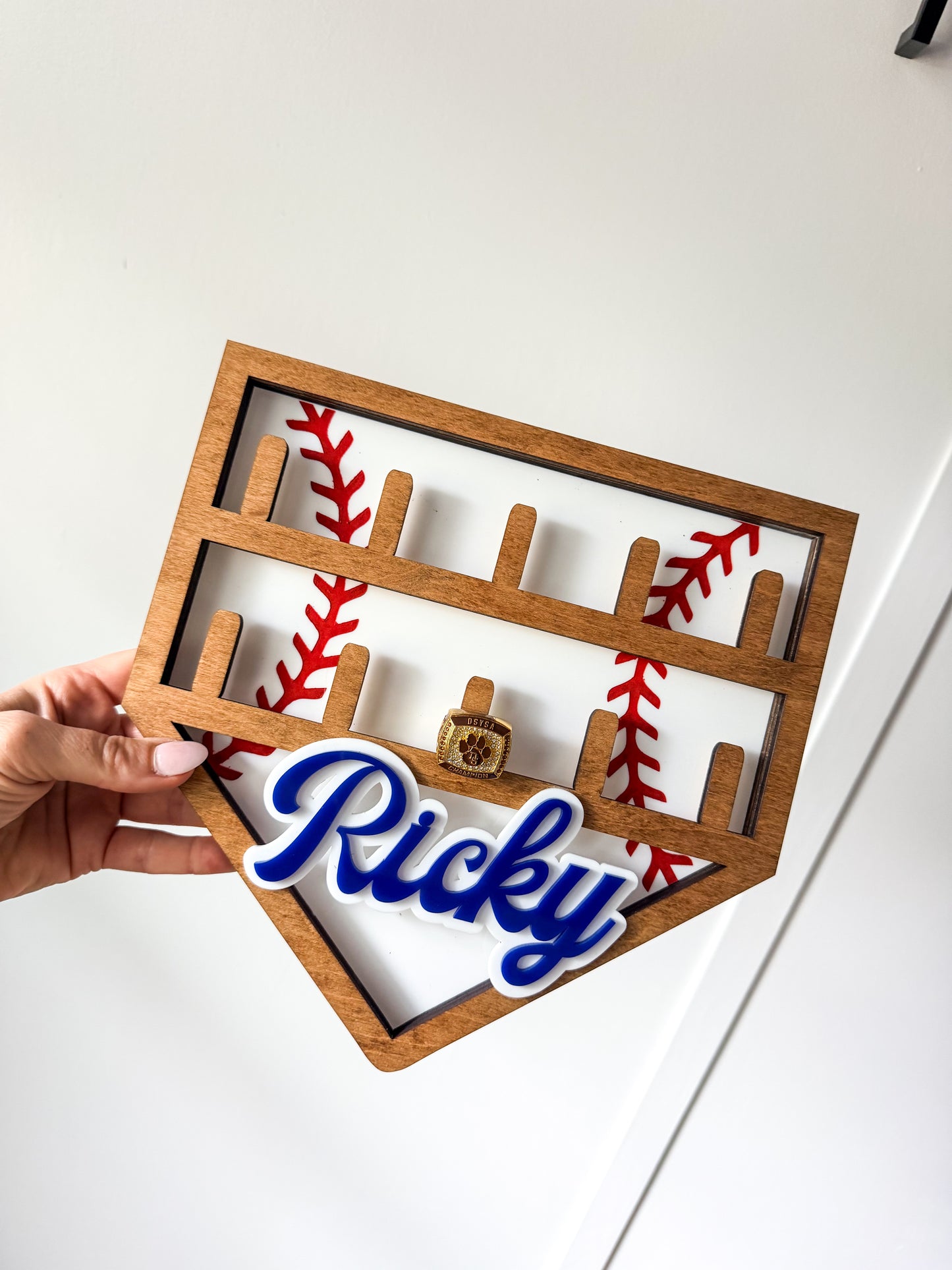 Custom Baseball Ring Holder