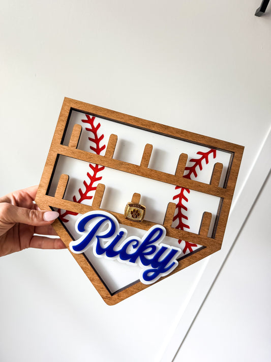 Custom Baseball Ring Holder
