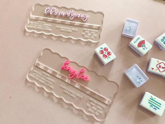 Personalized Mahjong Row Finder with Rules