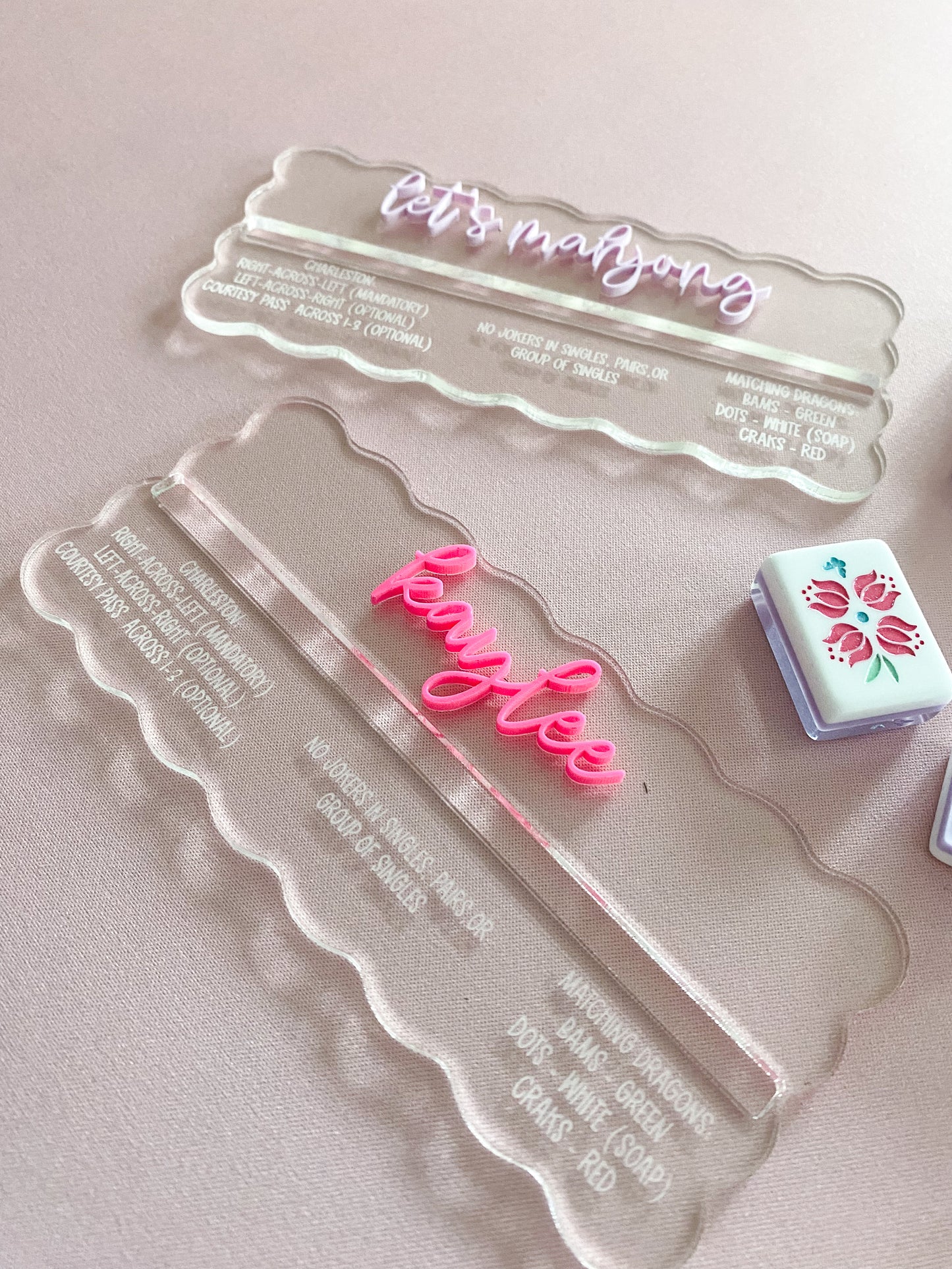 Personalized Mahjong Row Finder with Rules