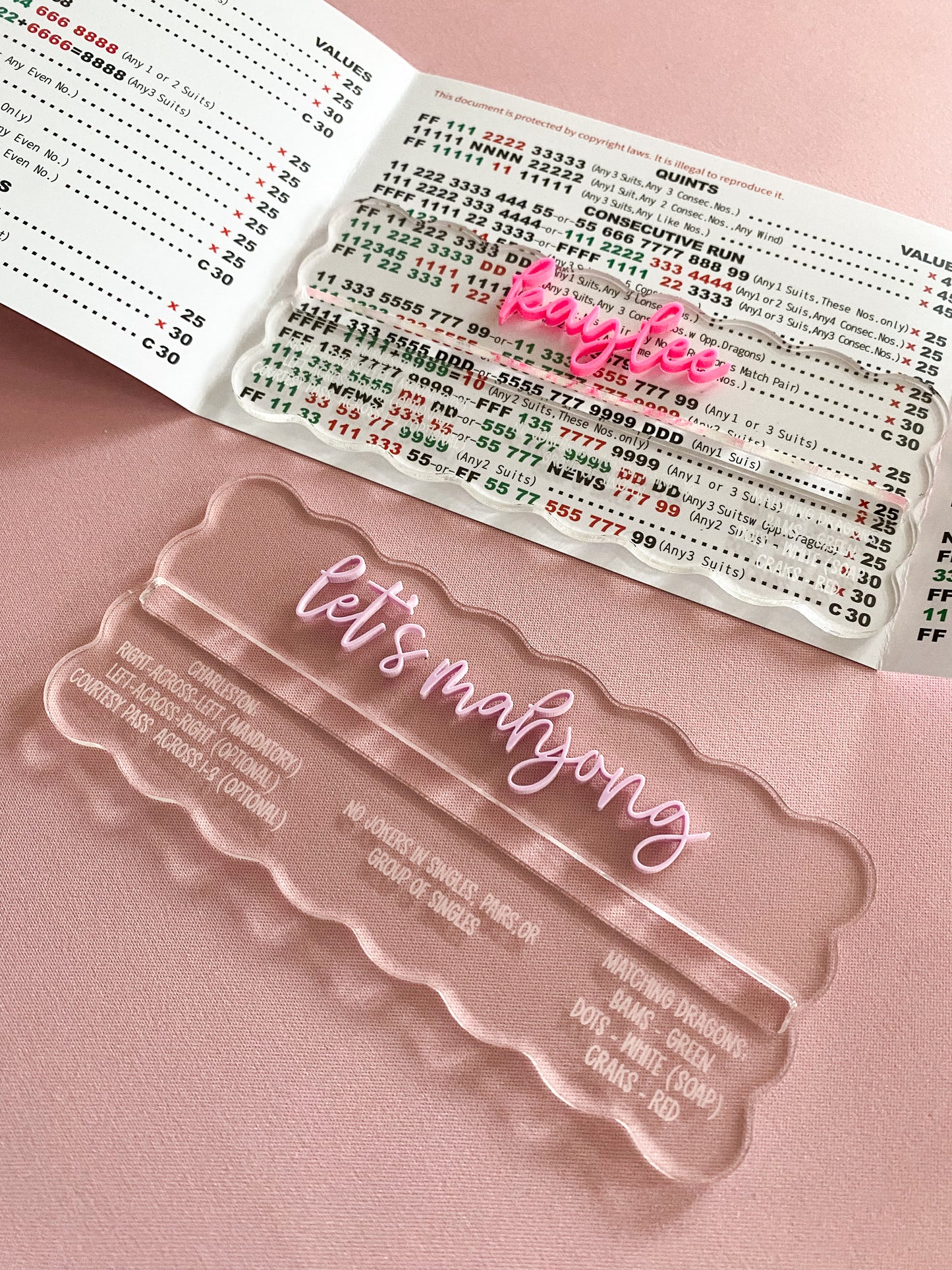 Personalized Mahjong Row Finder with Rules