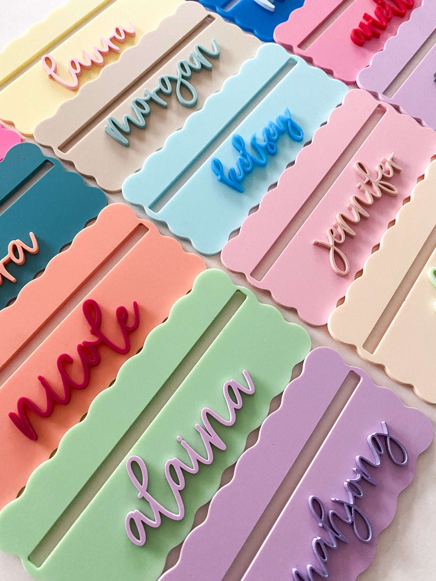 Scalloped Mahjong Line Reader