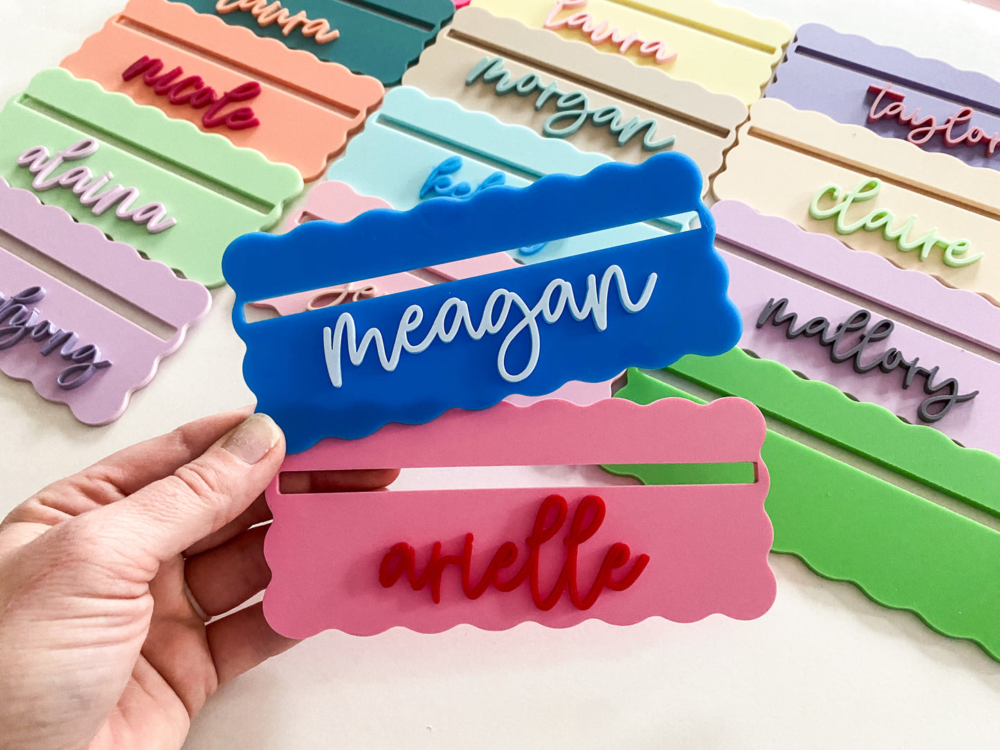 Scalloped Mahjong Line Reader