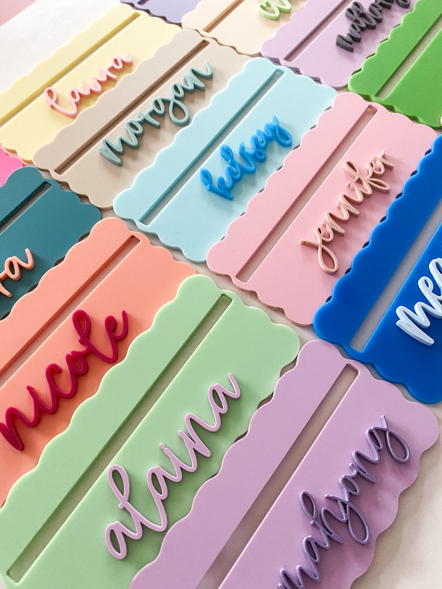 Scalloped Mahjong Line Reader