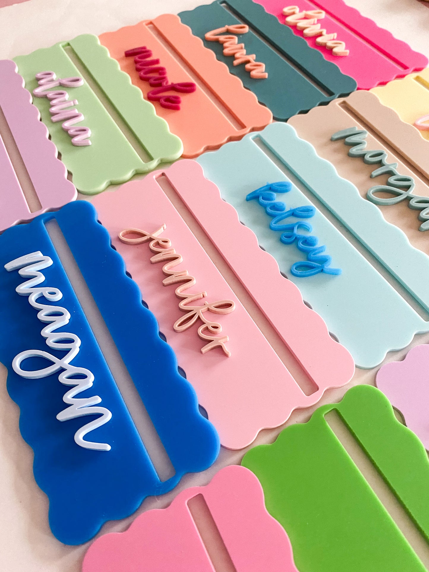 Scalloped Mahjong Line Reader