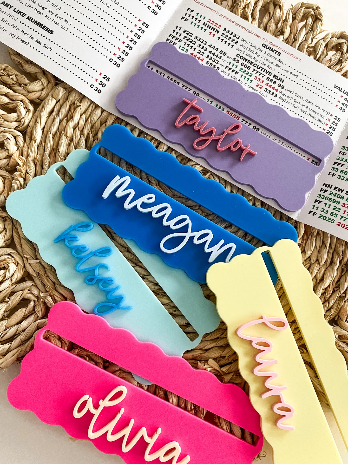 Scalloped Mahjong Line Reader