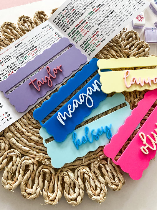 Scalloped Mahjong Line Reader