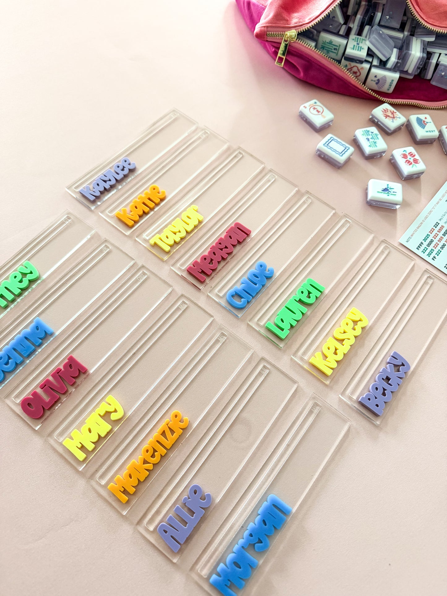 Clear Custom Mahjong Row Finder