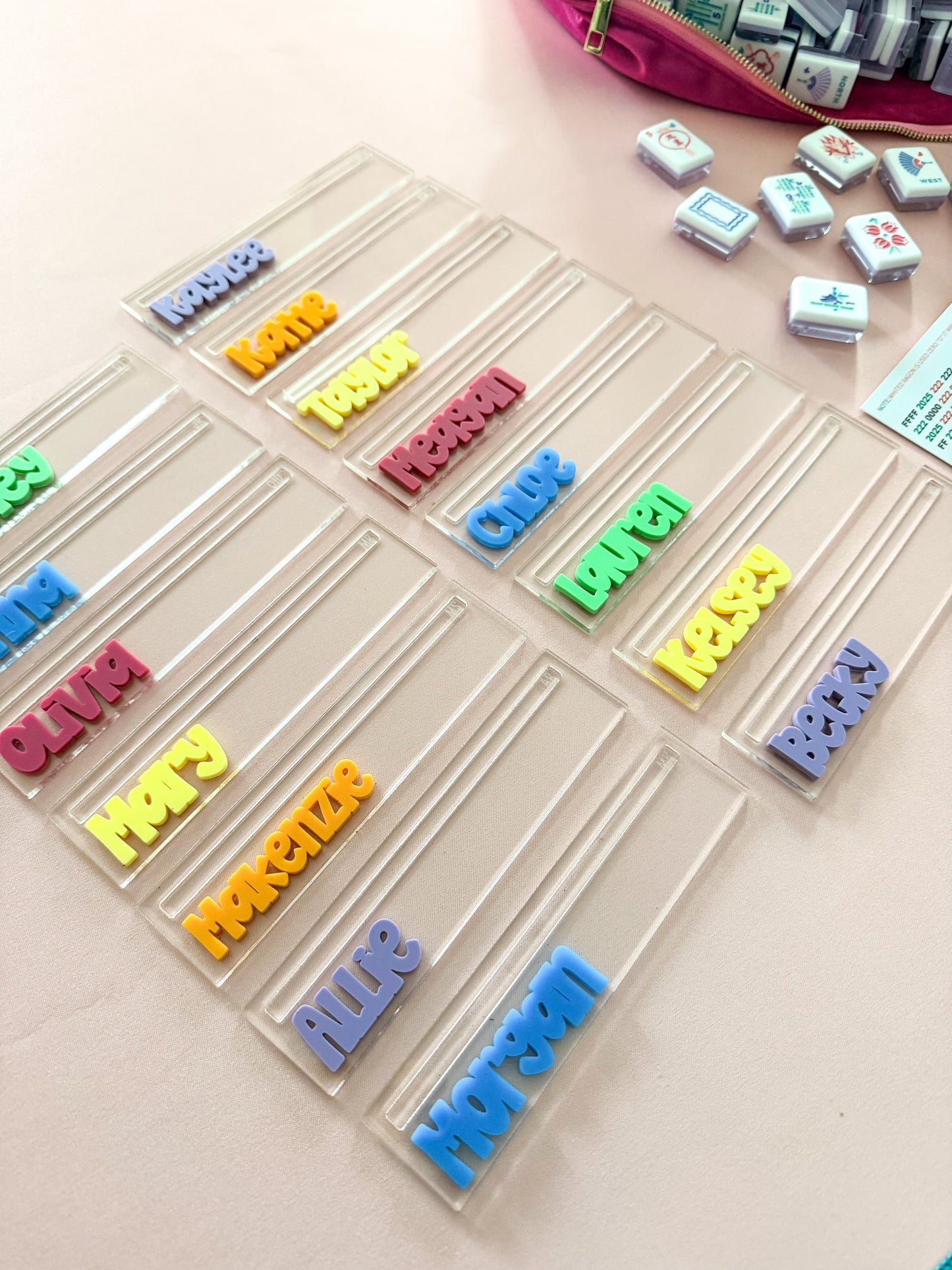 Clear Custom Mahjong Row Finder