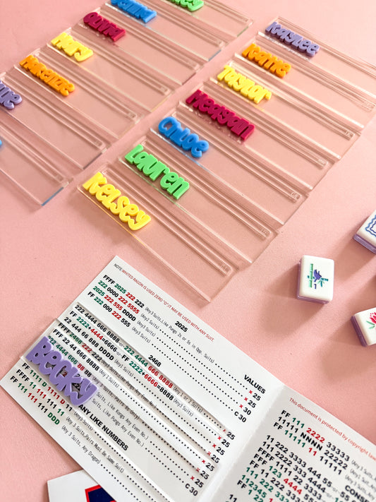 Clear Custom Mahjong Row Finder