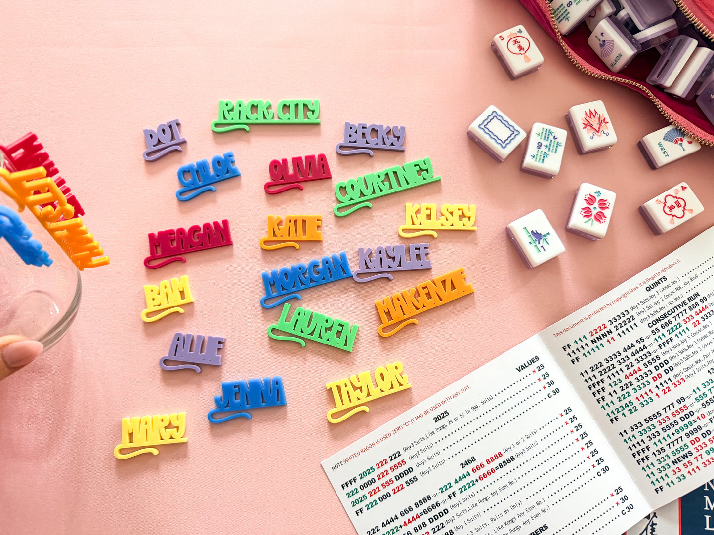 Personalized Drink Clips