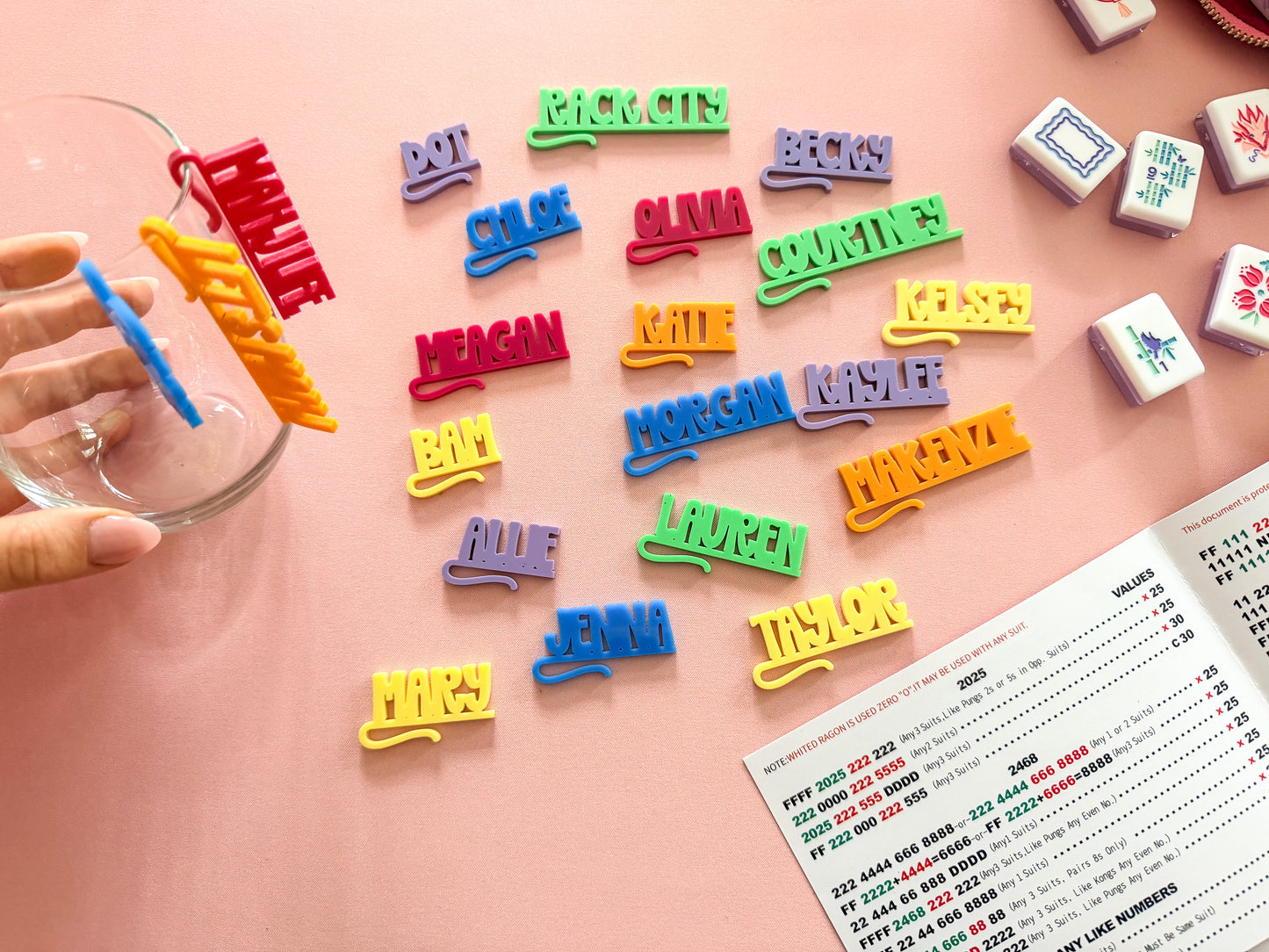 Personalized Drink Clips