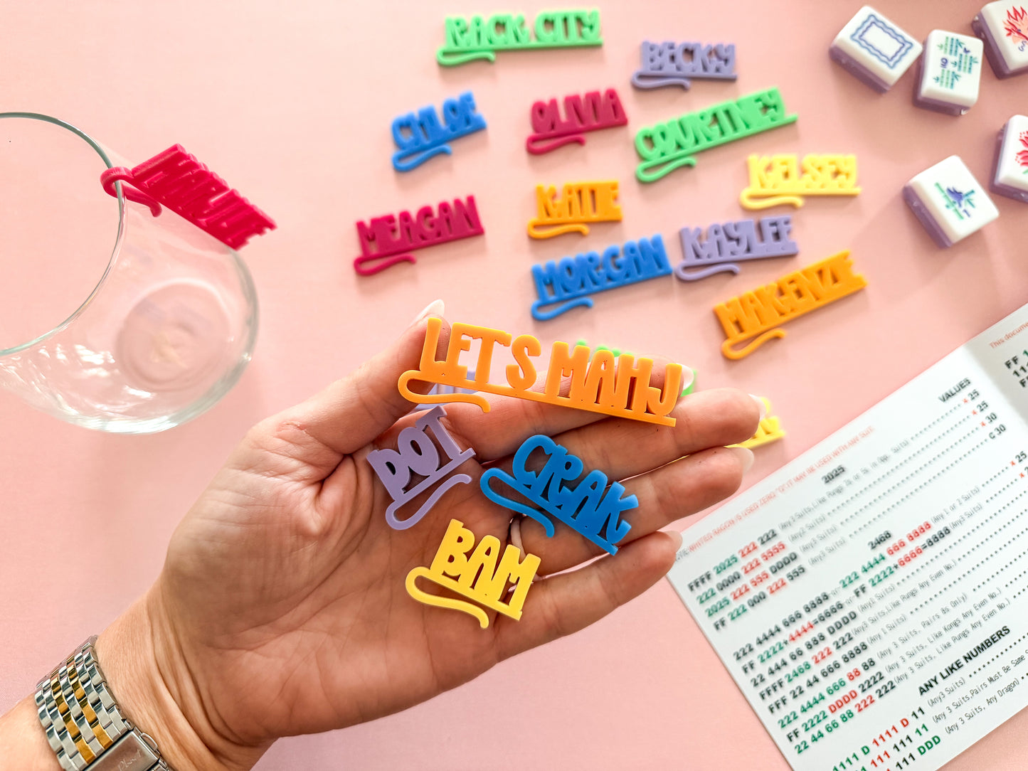 Personalized Drink Clips