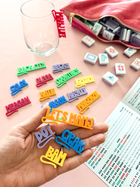 Personalized Drink Clips
