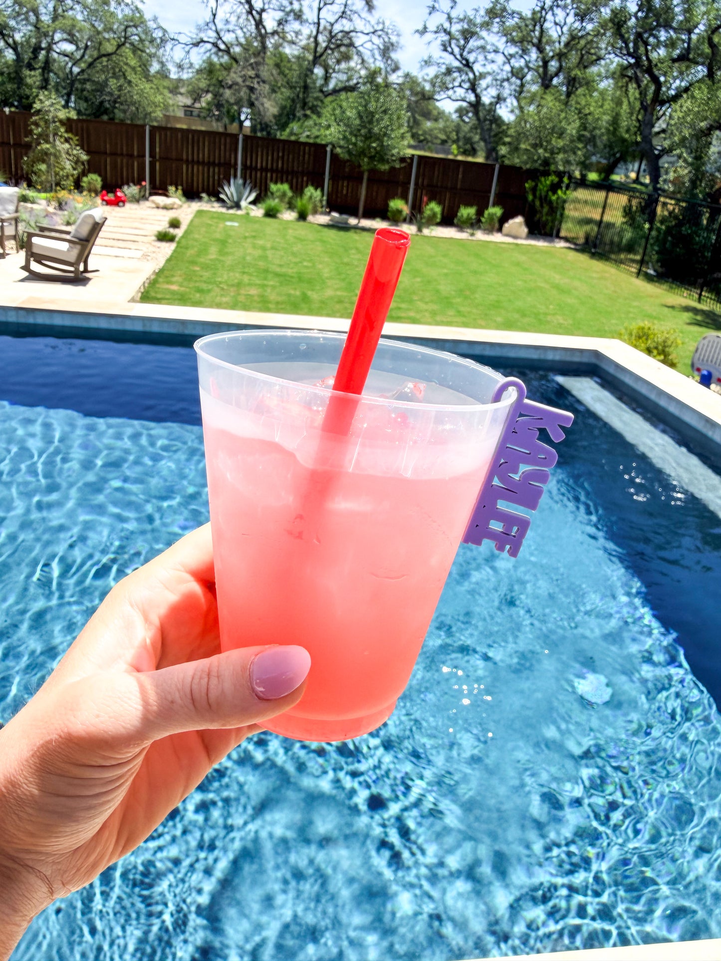 Personalized Drink Clips
