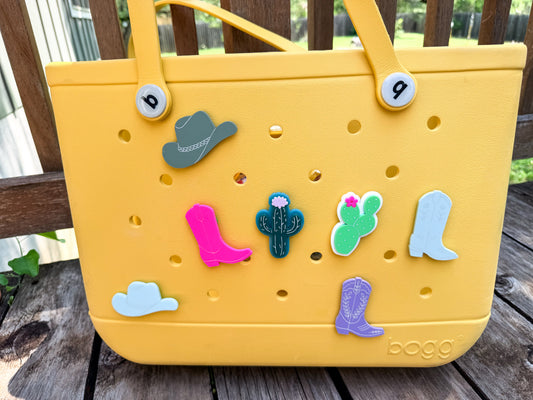 Western Bogg Bag Charms