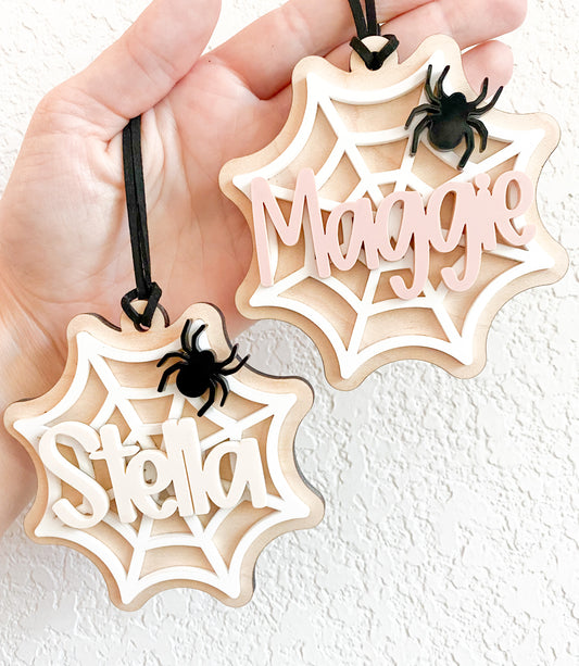 Halloween Spider Tag
