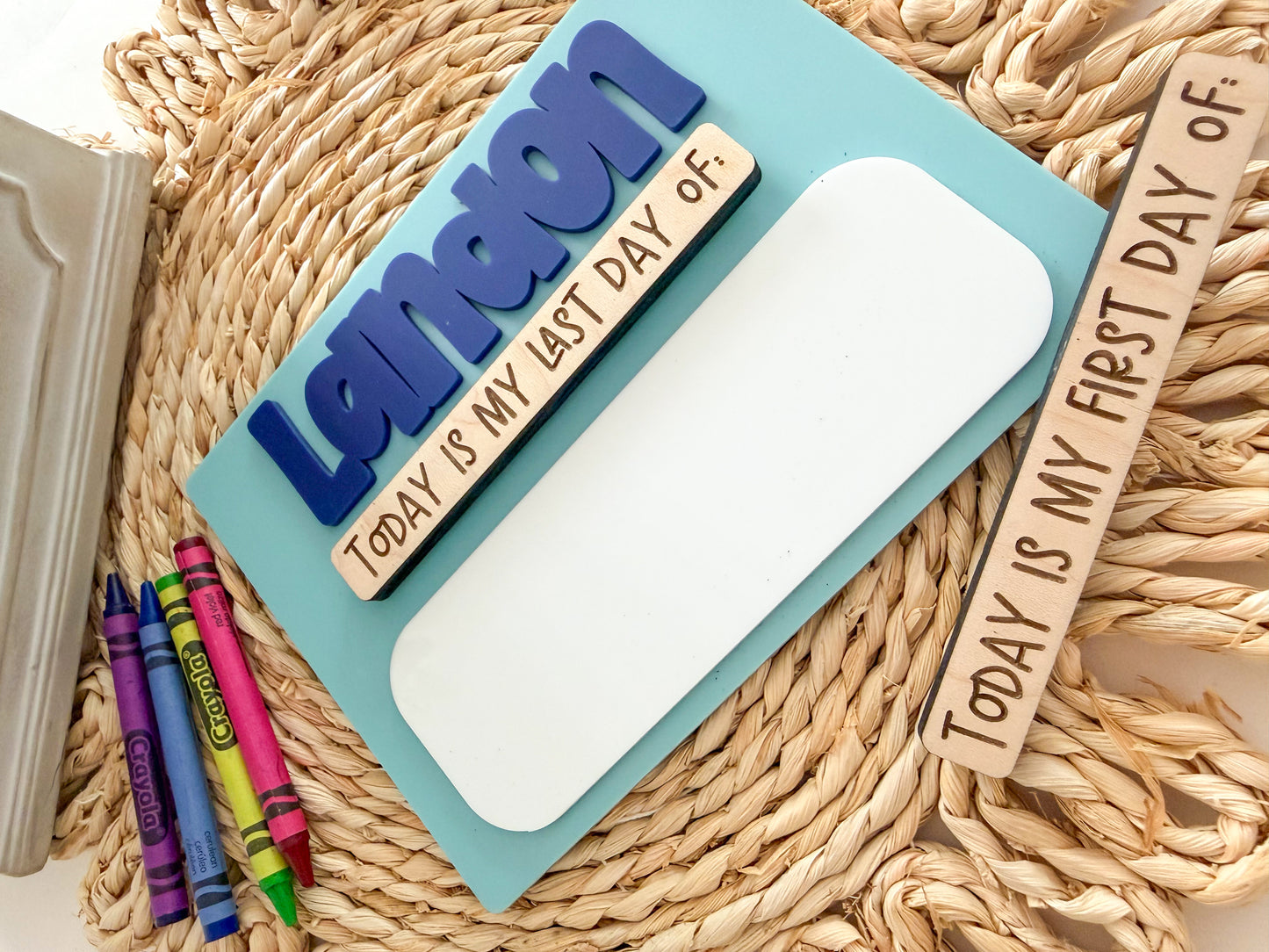 Acrylic Back to School Board