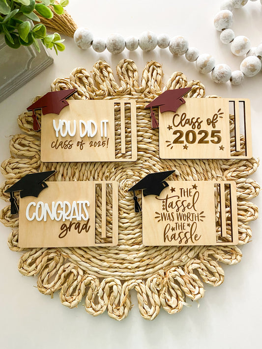 Graduation Gift Money Holders