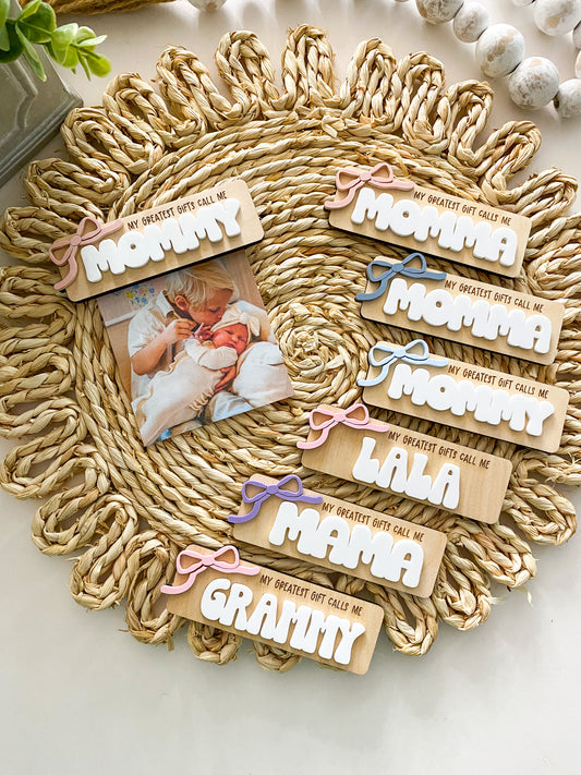 Mother's Day Fridge Photo Magnet