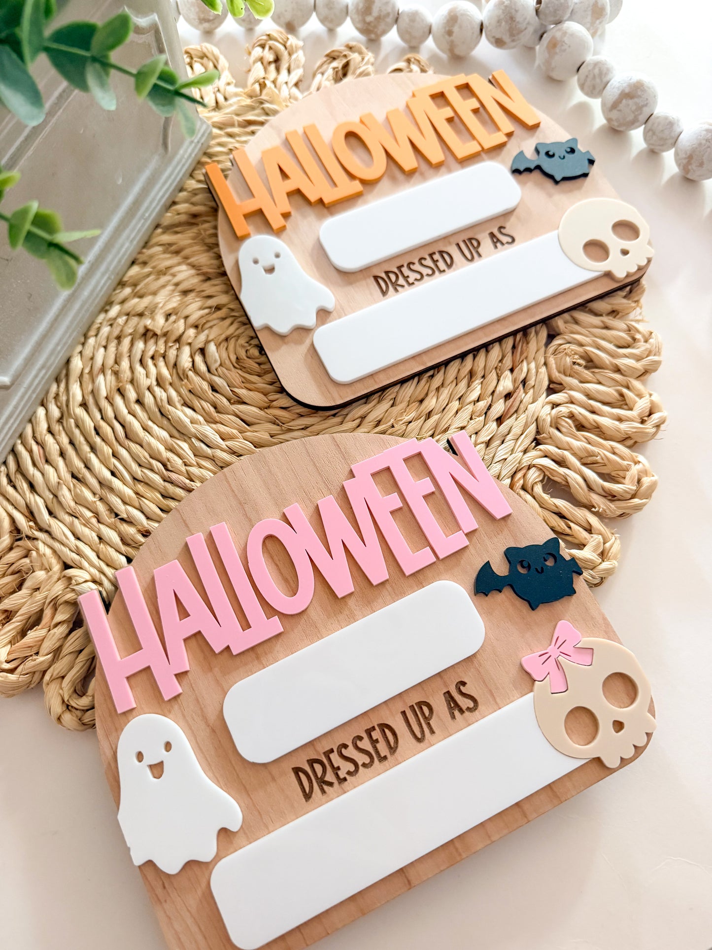 Halloween Costume Sign