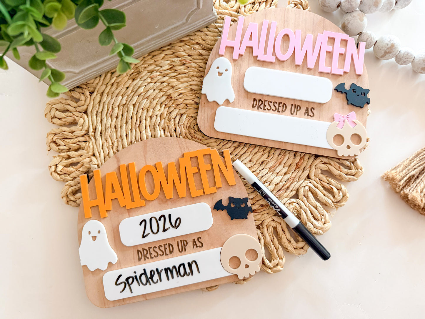 Halloween Costume Sign