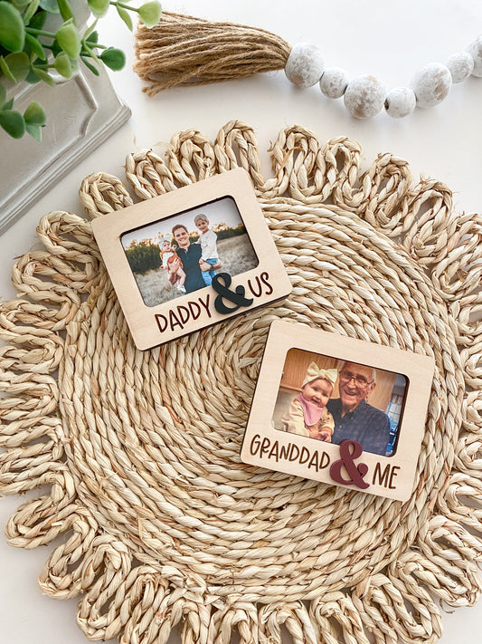 Father's Day Simple Photo Magnet