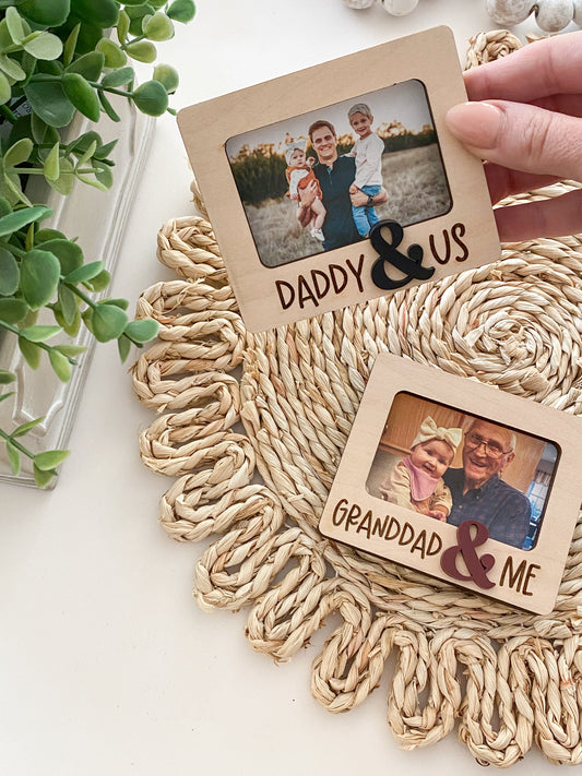 Father's Day Simple Photo Magnet