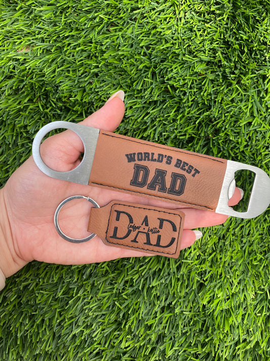 Father's Day Keychain or Bottle Opener