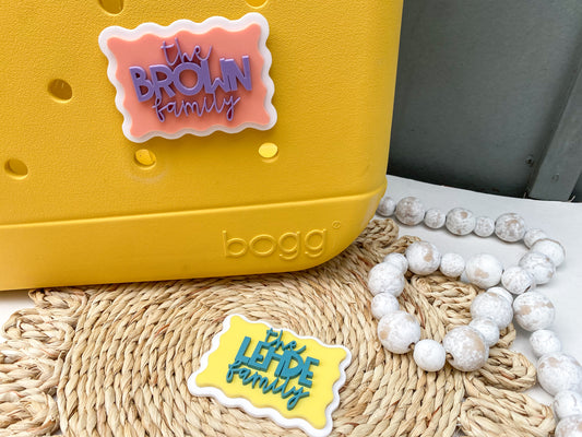 Bogg Bag Family Name Charms