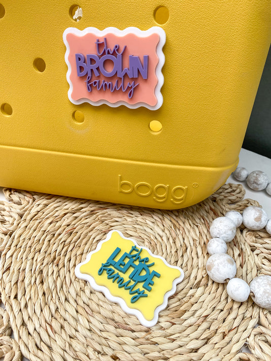 Bogg Bag Family Name Charms