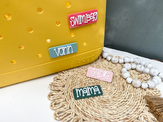 Bogg Bag Name Charms