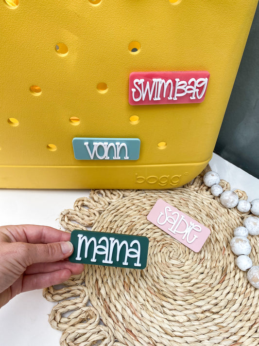 Bogg Bag Name Charms