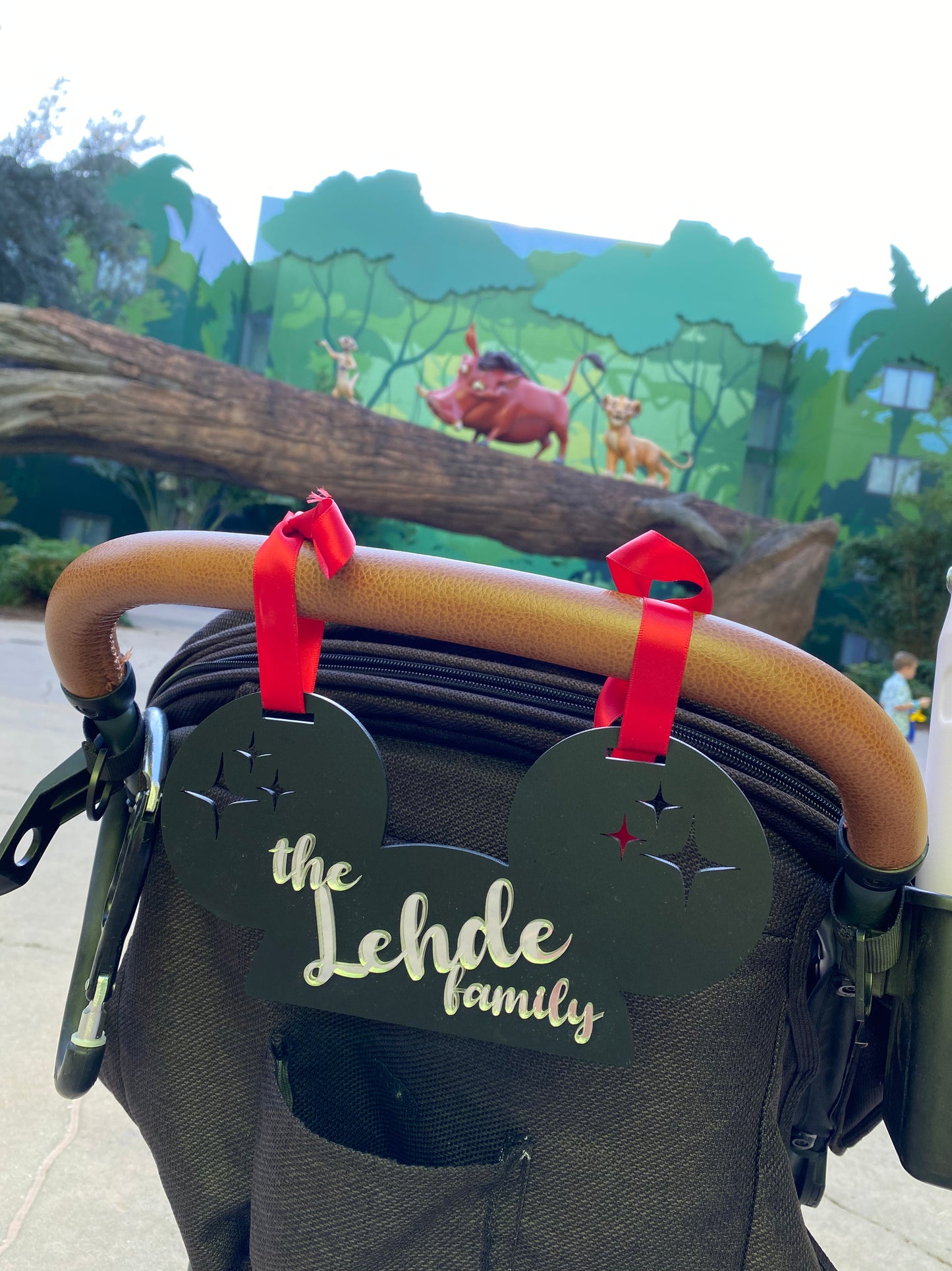 Mouse Ears Stroller Tag