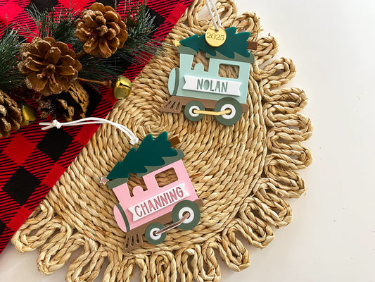 Train Keepsake Ornament