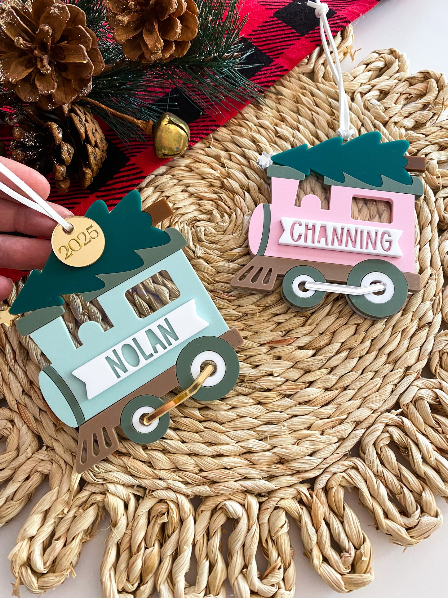 Train Keepsake Ornament