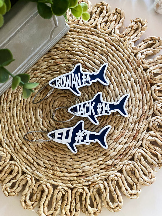 Name Shark Keychain