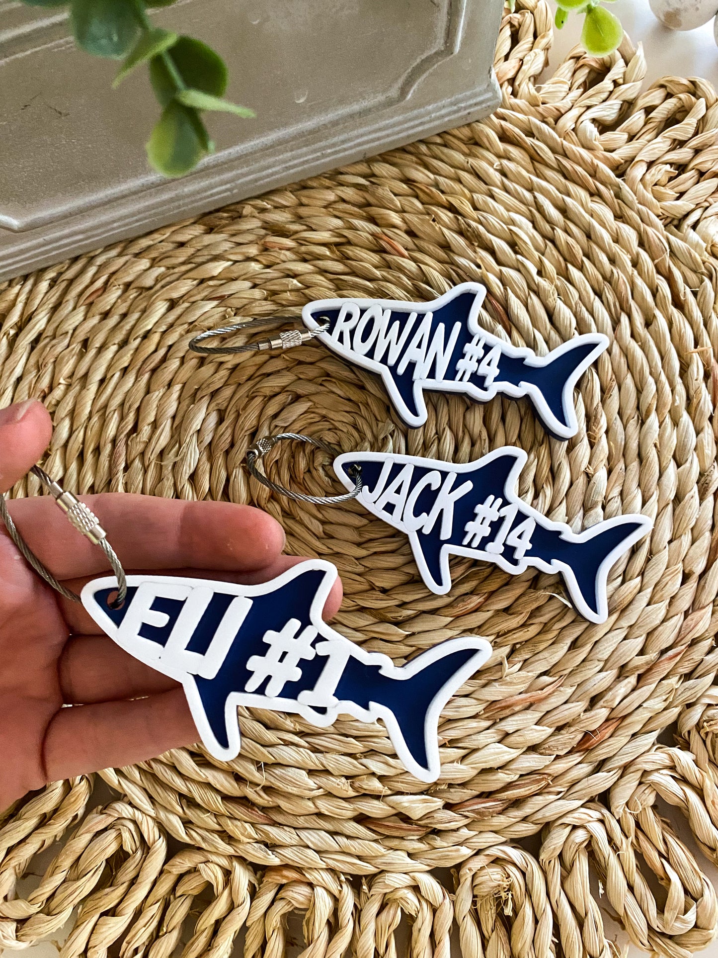 Name Shark Keychain